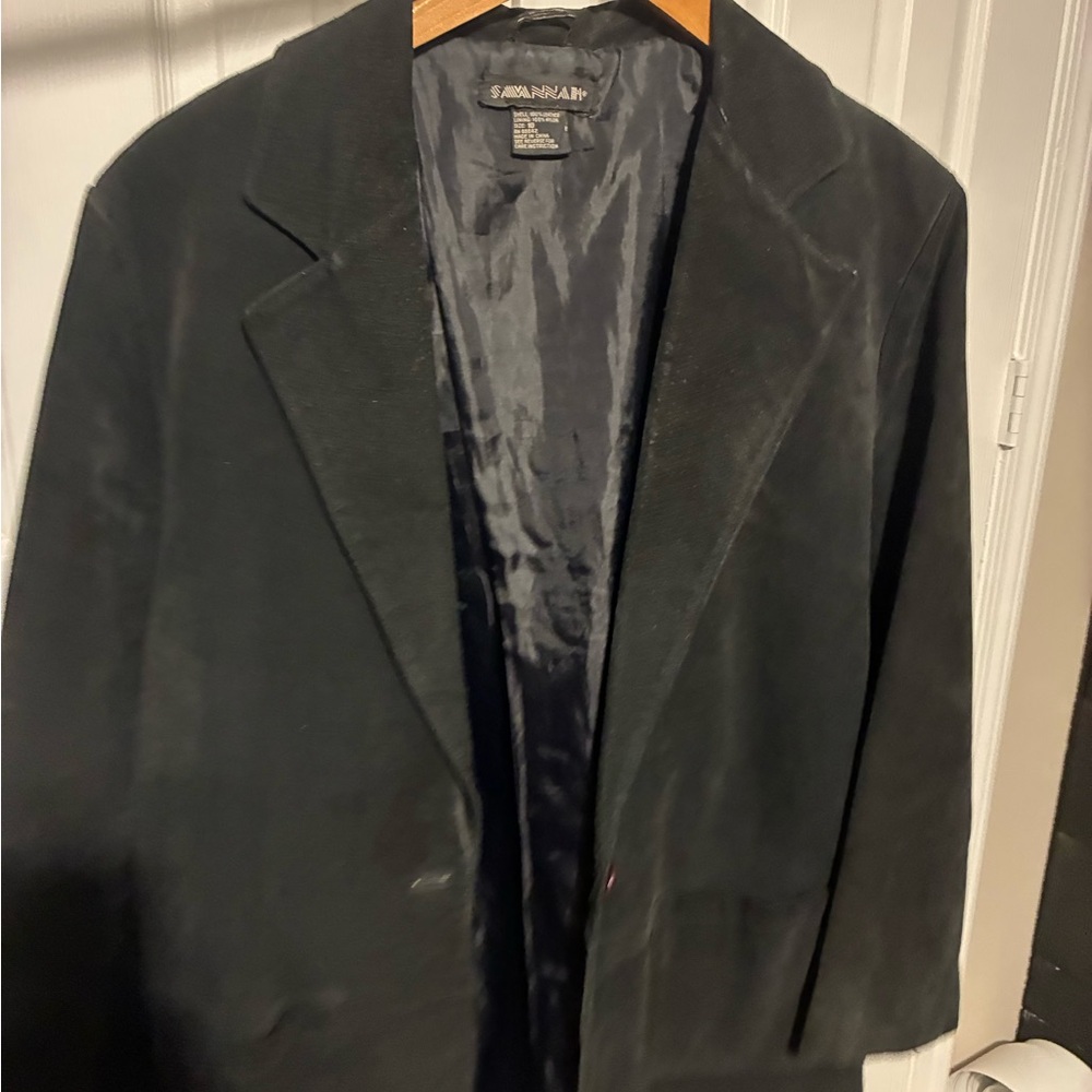 Savannah Elegant Black Blazer